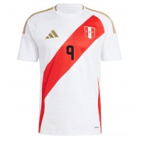 Camiseta Perú Paolo Guerrero #9 Primera Equipación Replica Copa America 2024 mangas cortas